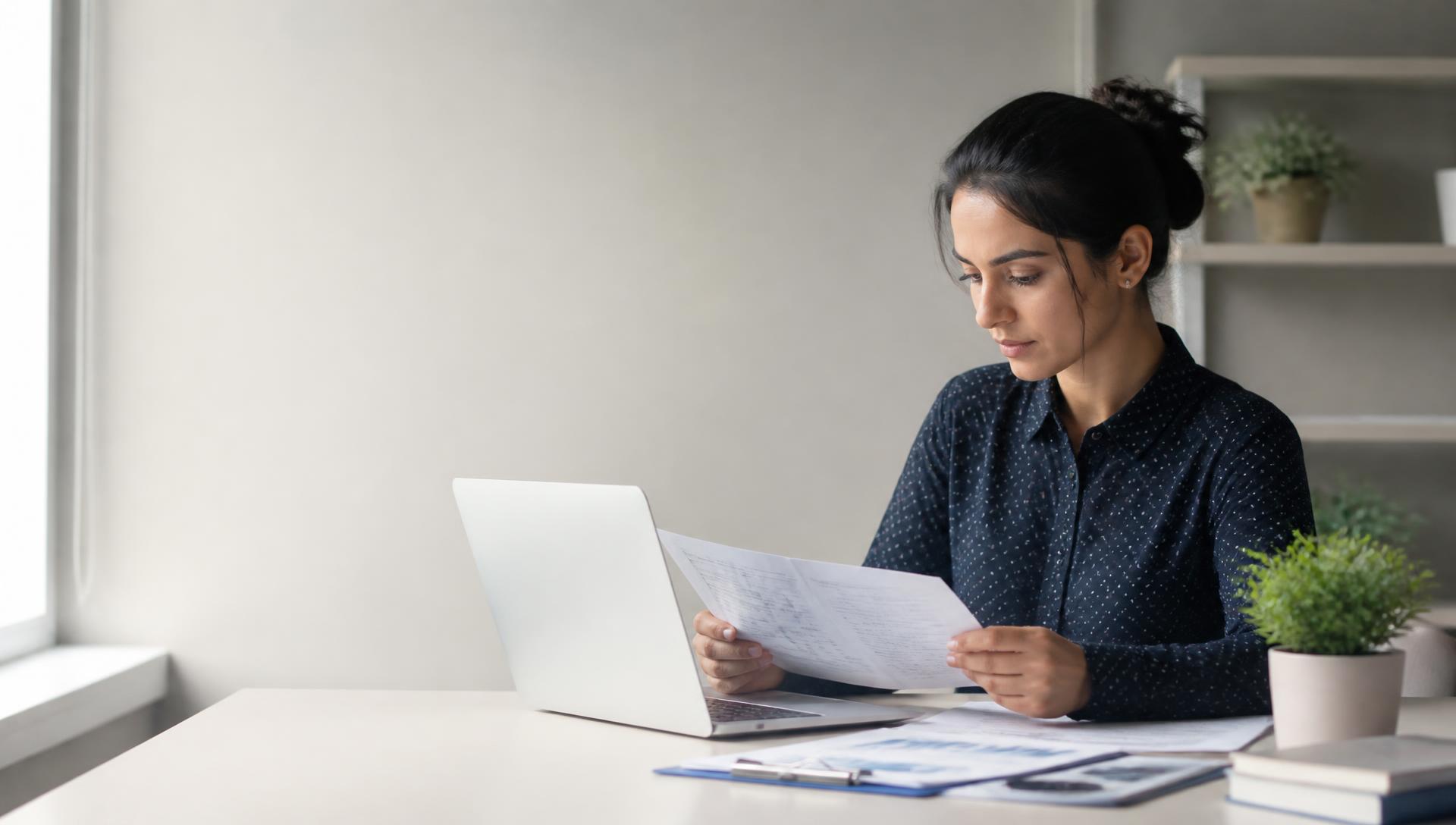 A specialist reviewing immigration policy updates